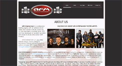 Desktop Screenshot of afmentertainment.com